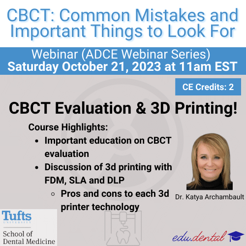 CBCT Evaluation - Tufts Dental CE - Edu Dental