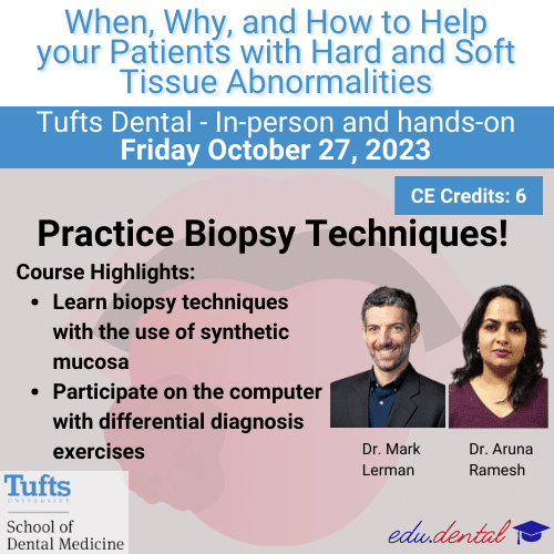 Tufts Dental CE - Pathology Continuing Education - Edu Dental