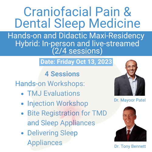 Tufts Dental CE - Craniofacial Pain & Dental Sleep Medicine